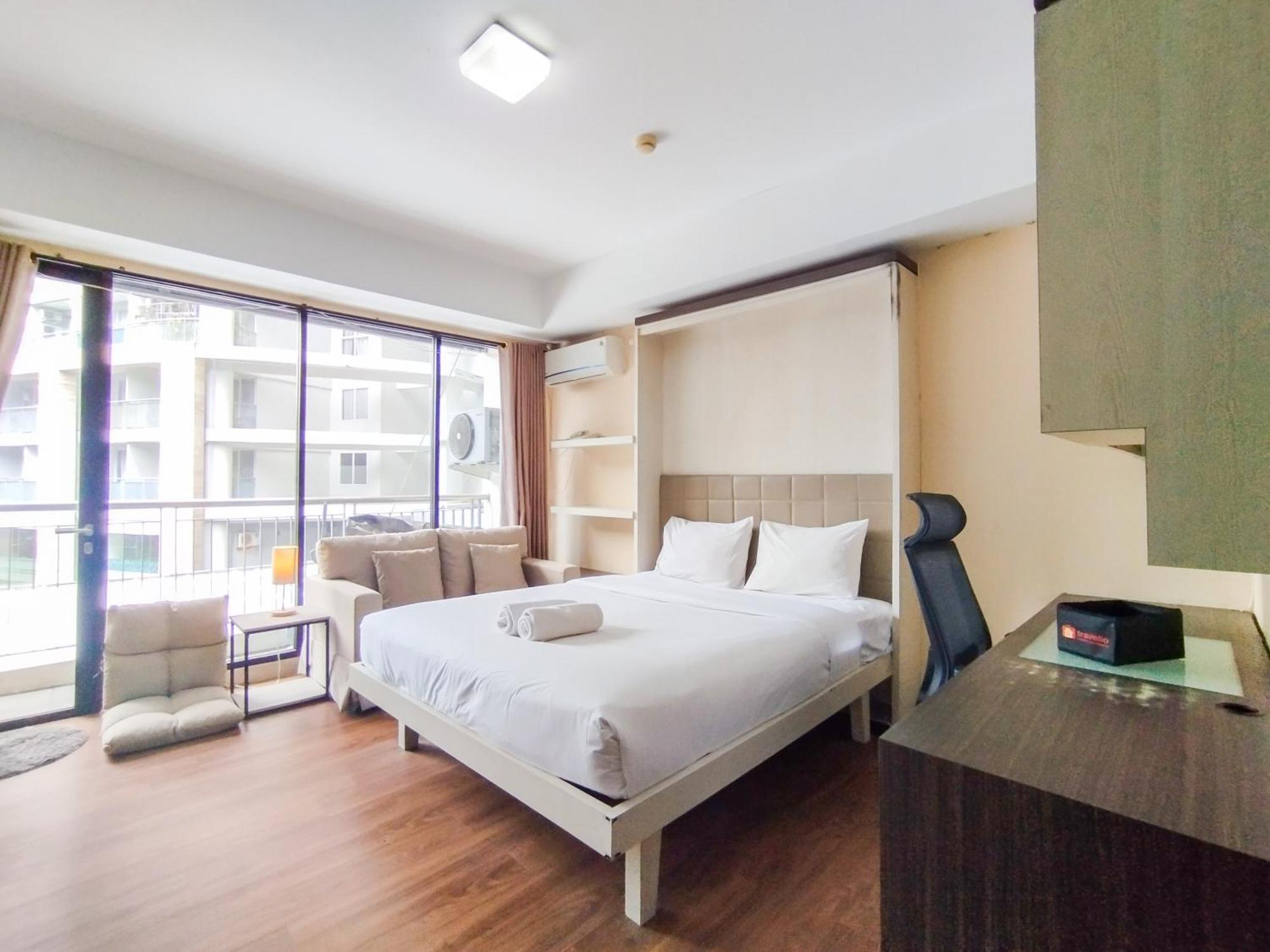 Simply And Comfy Studio Room Apartment Beverly Dago By Travelio バンドゥン エクステリア 写真